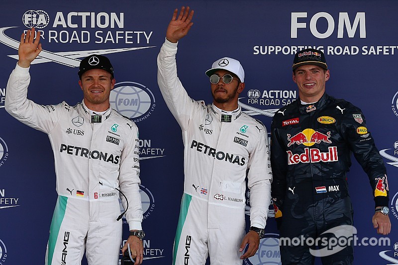 La parrilla de salida para el GP de México