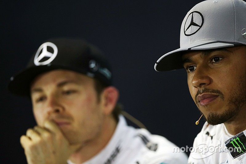 Rosberg en Hamilton verwachten geen cadeautjes van concurrentie
