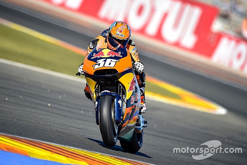 La KTM n'aura pas été au bout de son Grand Prix