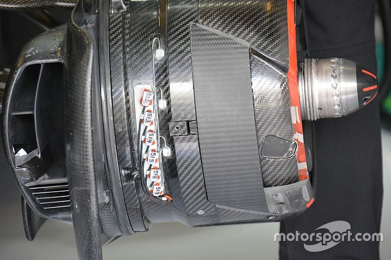 Técnica: Conducto de freno del McLaren de cara a 2017