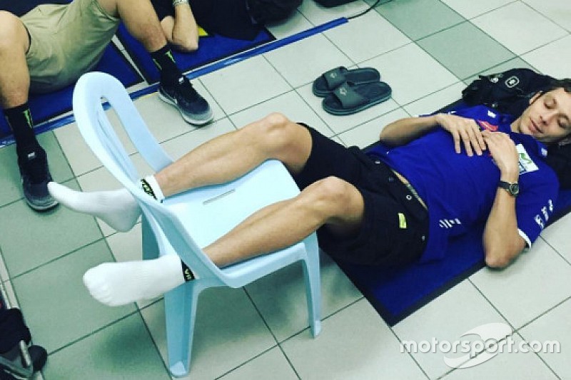 El descanso del guerrero… Rossi