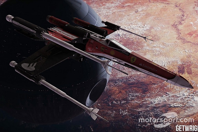 Галерея: якби Star Wars пофарбували у кольори Формули 1