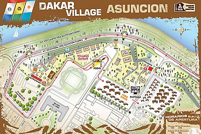 Todo listo en Paraguay para el arranque del Dakar