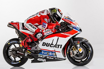 In beeld: Jorge Lorenzo met de Ducati Desmosedici GP17