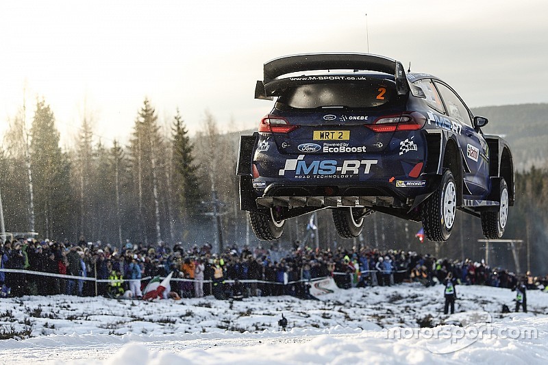 Foto's: De spectaculairste sprongen uit de Rally van Zweden