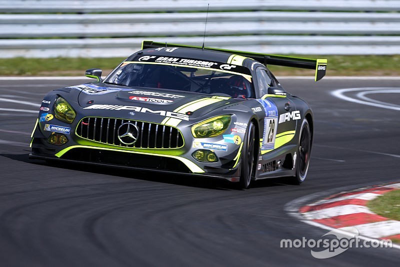 HTP-Mercedes mit 3 Autos bei den 24h Nürburgring 2017