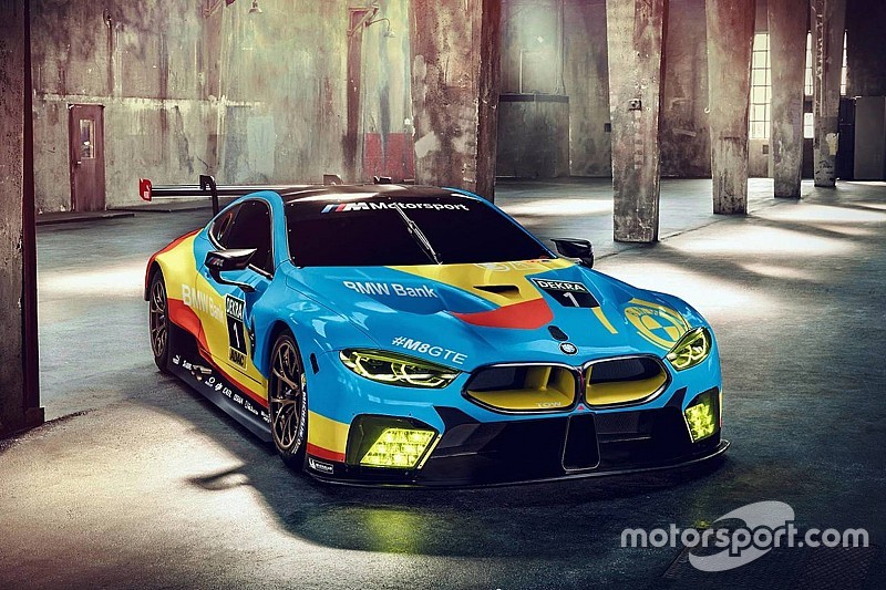 Фэнтези-ливрея для новой BMW M8 GTE: фото