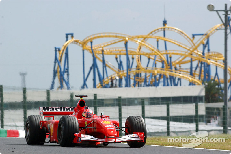 2001 - Suzuka: Michael Schumacher, Ferrari F2001