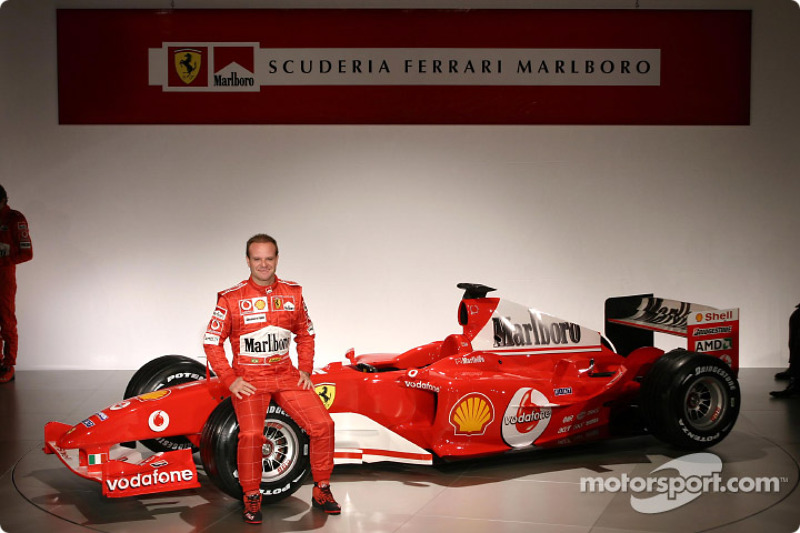 Рубенс Баррікелло і Ferrari F2004