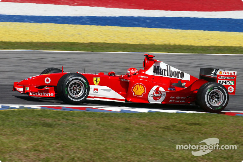 2004: Michael Schumacher, Ferrari F2004