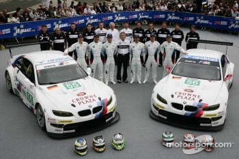 #55 BMW Motorsport BMW M3 GT: Augusto Farfus Jr., J__rg Muller, Dirk Werner, #56 BMW Motorsport BMW M3 GT: Andy Priaulx, Dirk Muller, Joey Hand