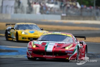 #51 AF Corse Ferrari 458 Italia: Giancarlo Fisichella, Gianmaria Bruni, Toni Vilander