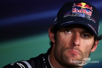 Third place Mark Webber, Red Bull Racing