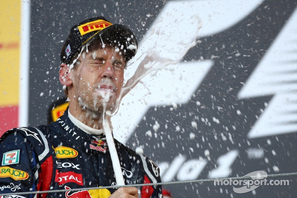 Sebastian Vettel, Red Bull Racing new world champion