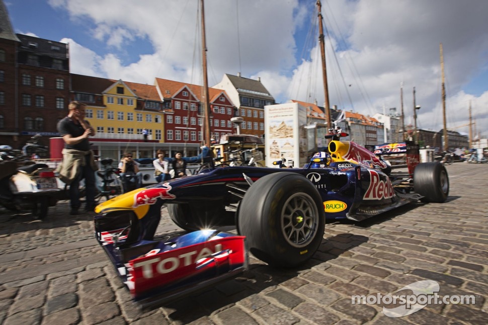 David Coulthard in the Red Bull F1