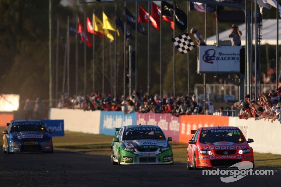 Craig Lowndes takes the win
