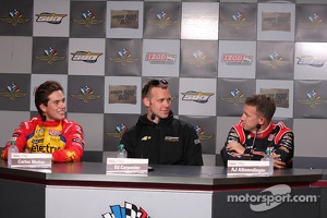 Carlos Munoz, Andretti Autosport Chevrolet, Ed Carpenter, Ed Carpenter Racing Chevrolet, A.J. Allmendinger, Team Penske Chevrolet