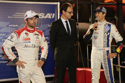 Sébastien Loeb y Sébastien Ogier