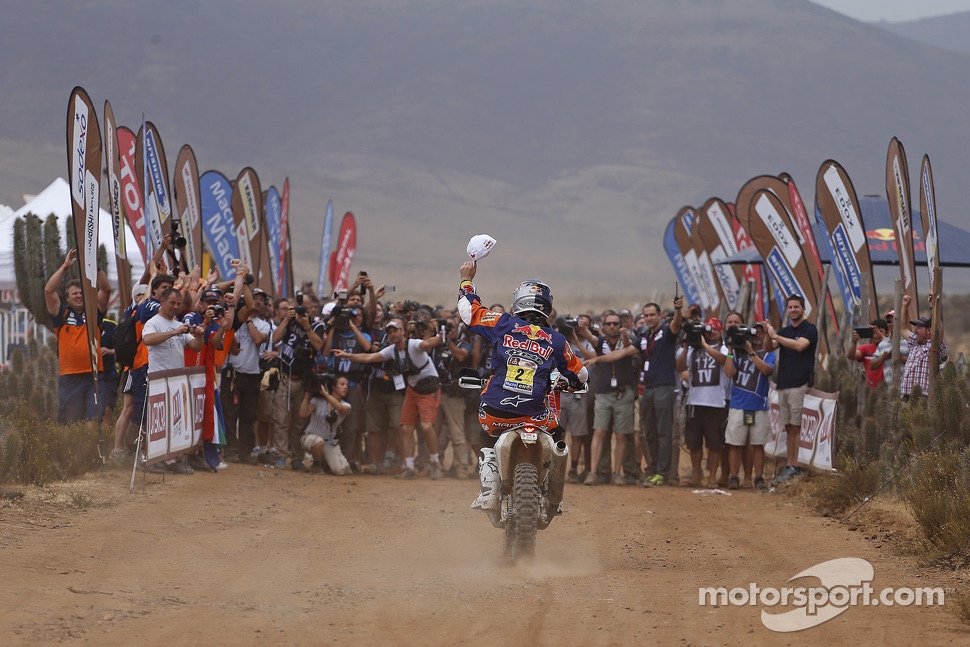 Bike category winner Marc Coma