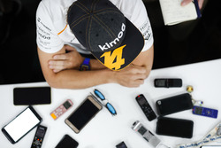 Fernando Alonso, McLaren, medya ile