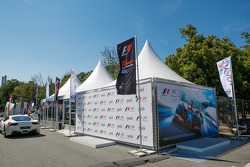 Werbezelt für das Sochi Autodrom