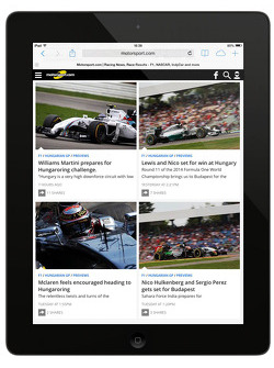Preview della quinta generazione del sito internet Motorsport.com