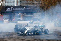 Nico Rosberg y Lewis Hamilton, Mercedes AMG F1 W05