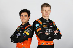 Sergio Perez und Nico Hülkenberg, Sahara Force India F1
