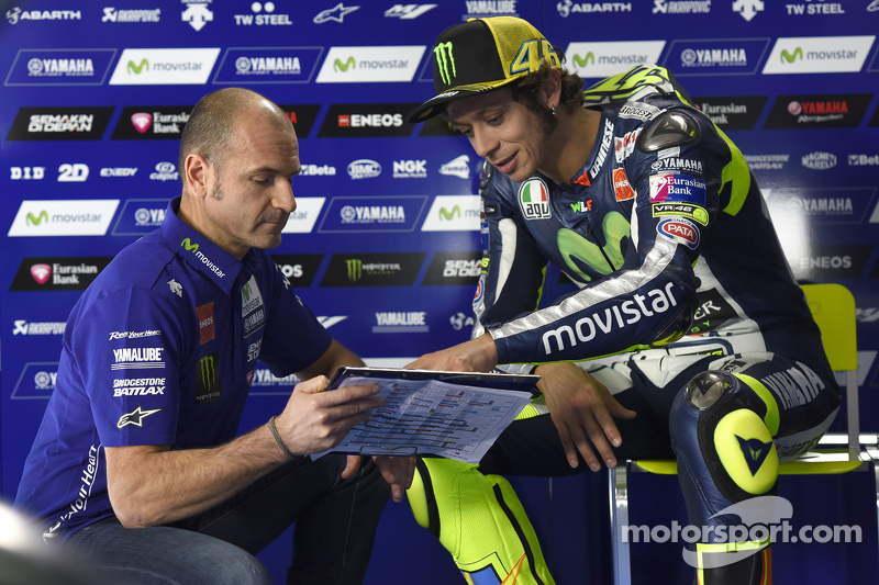 Valentino Rossi, Yamaha Factory Racing, Massimo Meregalli, Yamaha Factory Racing Team Director