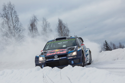 Jari-Matti Latvala und Miikka Anttila, Volkswagen Polo WRC, Volkswagen Motorsport