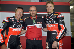 Troy Bayliss und Chaz Davies, Ducati Corse