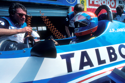 Gérard Ducarouge mit Jean-Pierre Jabouille, Talbot Ligier