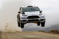 Elfyn Evans y Daniel Barrit, M-Sport Ford Fiesta WRC