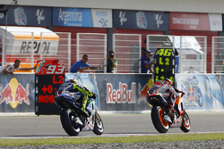 Марк Маркес, Repsol Honda Team та Валентіно Россі, Yamaha Factory Racing