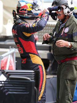 Max Verstappen, Scuderia Toro Rosso accidente conRomain Grosjean, Lotus F1 Team