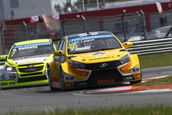 Jaap van Lagen, Lada Vesta WTCC, Lada Sport Rosneft e Hugo Valente, Chevrolet RML Cruze TC1, Campos