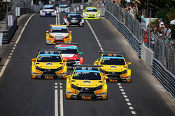 Jaap van Lagen, Lada Vesta WTCC, Lada Sport Rosneft, Nicky Catsburg, Lada Vesta WTCC, Lada Sport Ros