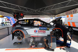 Robert Kubica e Maciek Szczepaniak, Ford Fiesta WRC