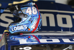 Helmet of Jimmie Johnson, Hendrick Motorsports Chevrolet