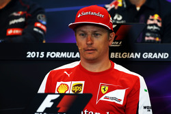Kimi Raikkonen, Ferrari alla Conferenza Stampa FIA