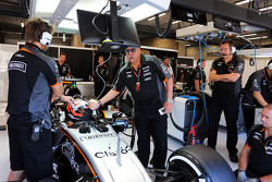 Dr. Vijay Mallya, Sahara Force India F1 con Nico Hulkenberg, Sahara Force India F1 VJM08