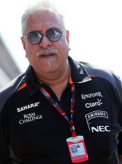Dr. Vijay Mallya, Sahara Force India F1 eigenaar