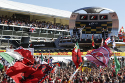 Podium: derde, Felipe Massa, Williams