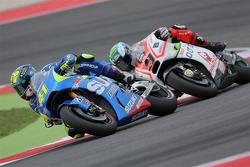 Aleix Espargaro, Team Suzuki MotoGP e Danilo Petrucci, Pramac Racing Ducati