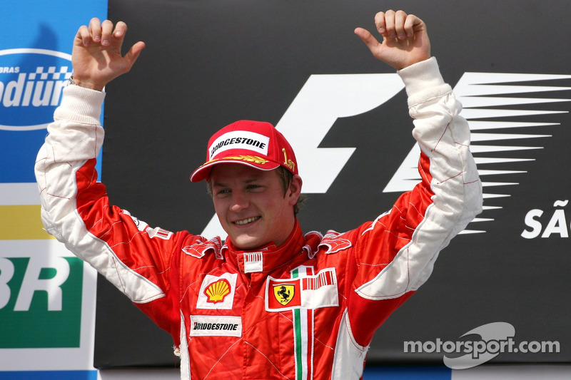 Grand Prix von Brasilien 2007 in Sao Paulo: Sieger und Weltmeister
