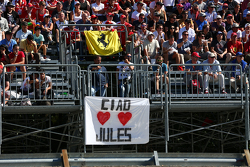 Eine Nachricht für Jules Bianchi