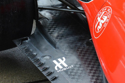 Ferrari SF15-T, dettaglio brake duct posteriore