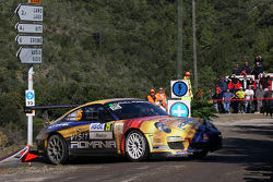 Francois Delecour and Dominique Savignoni, Porsche 911 GT3