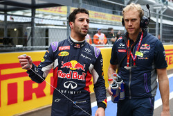 Daniel Ricciardo, Red Bull Racing en la parrilla