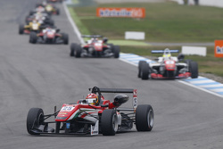 Lance Stroll, Prema Powerteam Dallara Mercedes-Benz, Jake Dennis, Prema Powerteam Dallara Mercedes-B
